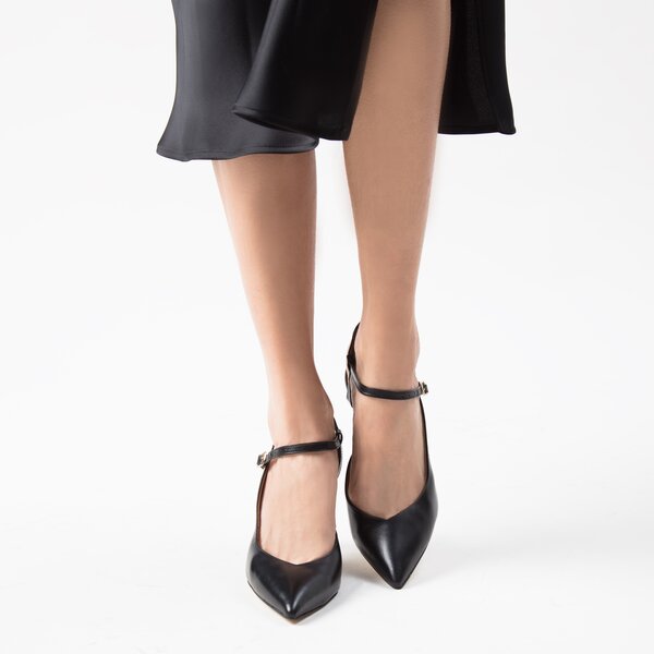 <strong>symbiosis juliet high heels</strong> <span>pantofi cu toc negru sywf222001</span> culoare Negru (SYWF222001) - Femei, Încălțăminte, Încălțăminte elegantă