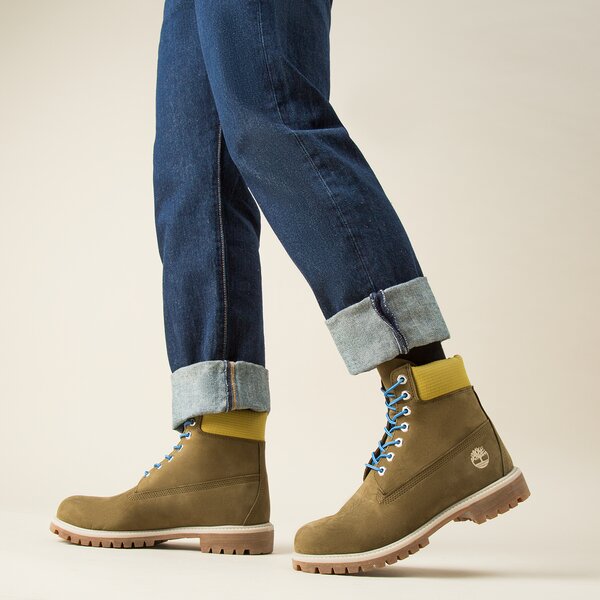 <strong>timberland 6" premium boot</strong> <span>timberland kaki tb0a5nzm3271</span> culoare Kaki (TB0A5NZM3271) - Bărbați, Încălțăminte, Încălțăminte casual