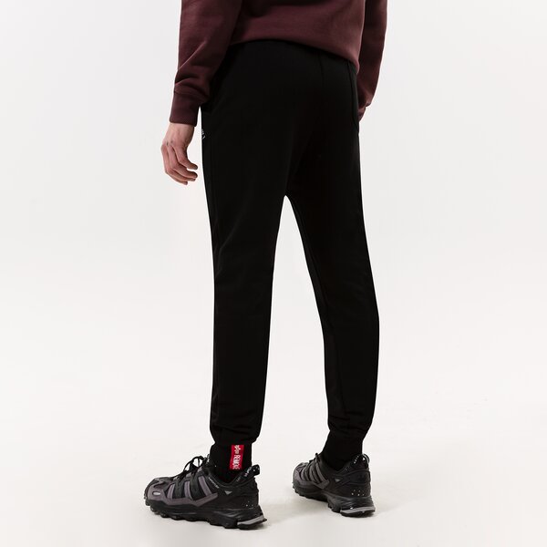<strong>alpha industries pantaloni  basic jogger sl</strong> <span>pantaloni negru 116370 03</span> culoare Negru (116370-03) - Bărbați, Îmbrăcăminte, Pantaloni