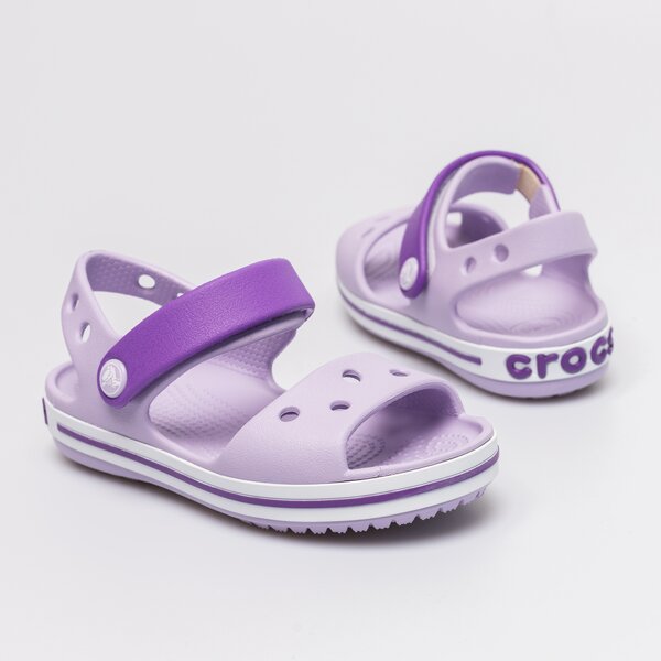 <strong>crocs crocband sandal kids</strong> <span>sandale violet 128565p8i</span> culoare Violet (128565P8I) - Copii, Încălțăminte, Sandale