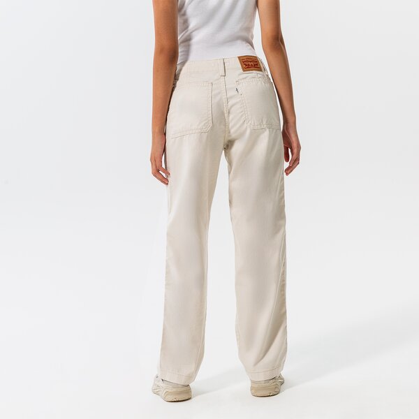 <strong>levi's pantaloni  '94 baggy utility</strong> <span>pantaloni alb a3512 0000</span> culoare Alb (A3512-0000) - Femei, Îmbrăcăminte, Pantaloni