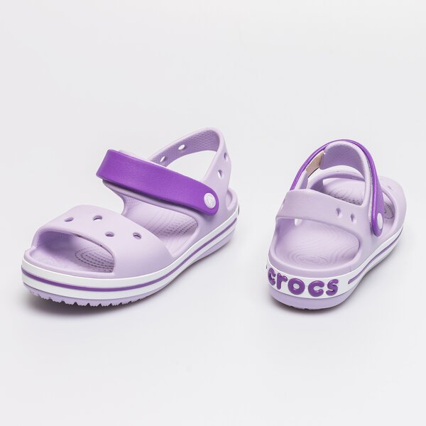 <strong>crocs crocband sandal kids</strong> <span>mici sandale violet 128565p8k</span> culoare Violet (128565P8K) - Copii, Încălțăminte, Sandale