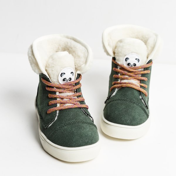 <strong>feewear panda</strong> <span>încălțăminte outdoor verde fwjio218002</span> culoare Verde (FWJIO218002) - Copii, Încălțăminte, Încălțăminte outdoor
