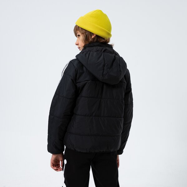 <strong>adidas jachetă cu puf padded jacket b</strong> <span>geci de iarnă negru h34564</span> culoare Negru (H34564) - Copii, Geci de iarnă, Îmbrăcăminte